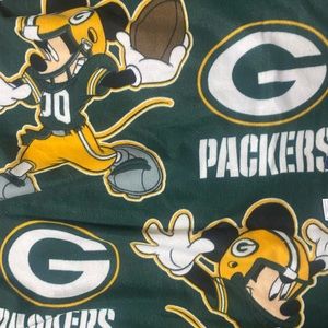 Green Bay packers Disney blanket